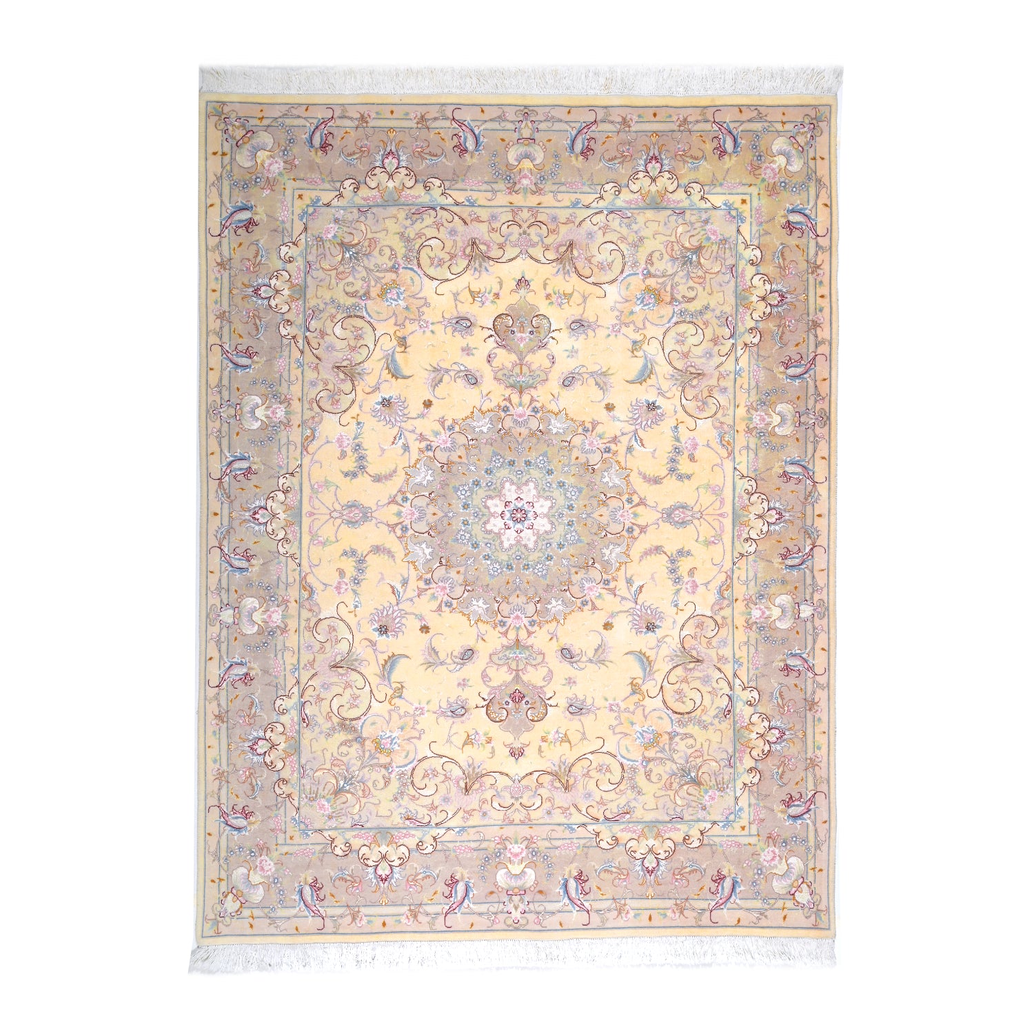 Tappeto Tabriz 50 Raj 198 X 150 cm