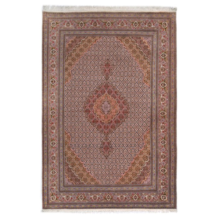 Tappeto Tabriz 50 Raj Disegno Mahi 220 X 151 cm