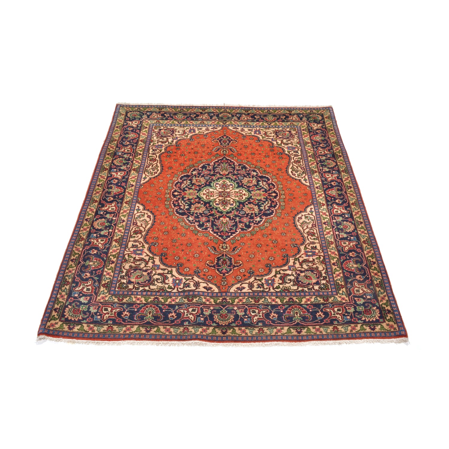 Tappeto Tabriz 40 Raj 186 X 139 cm