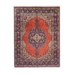 Tappeto Tabriz 40 Raj 186 X 139 cm