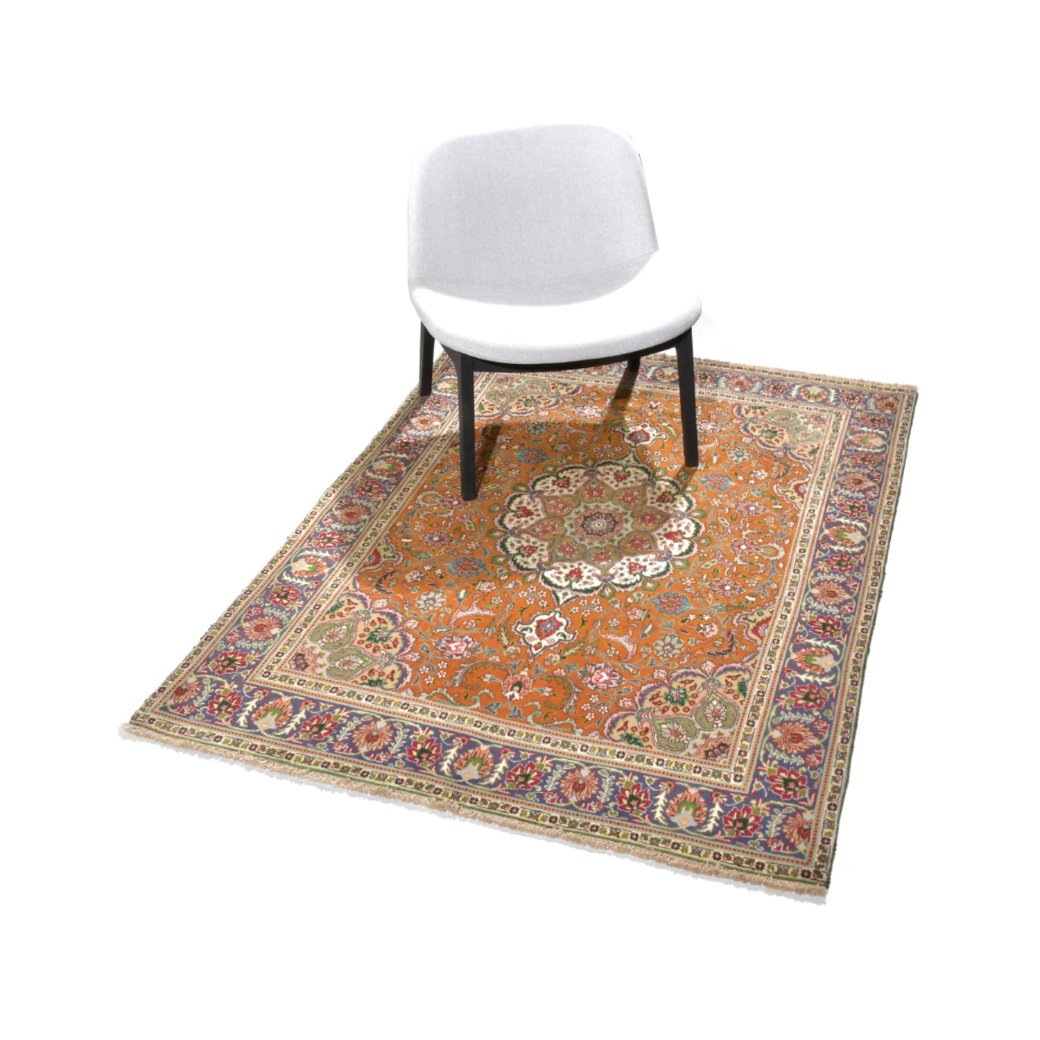 Tappeto Tabriz 40 Raj 191 x 141 cm