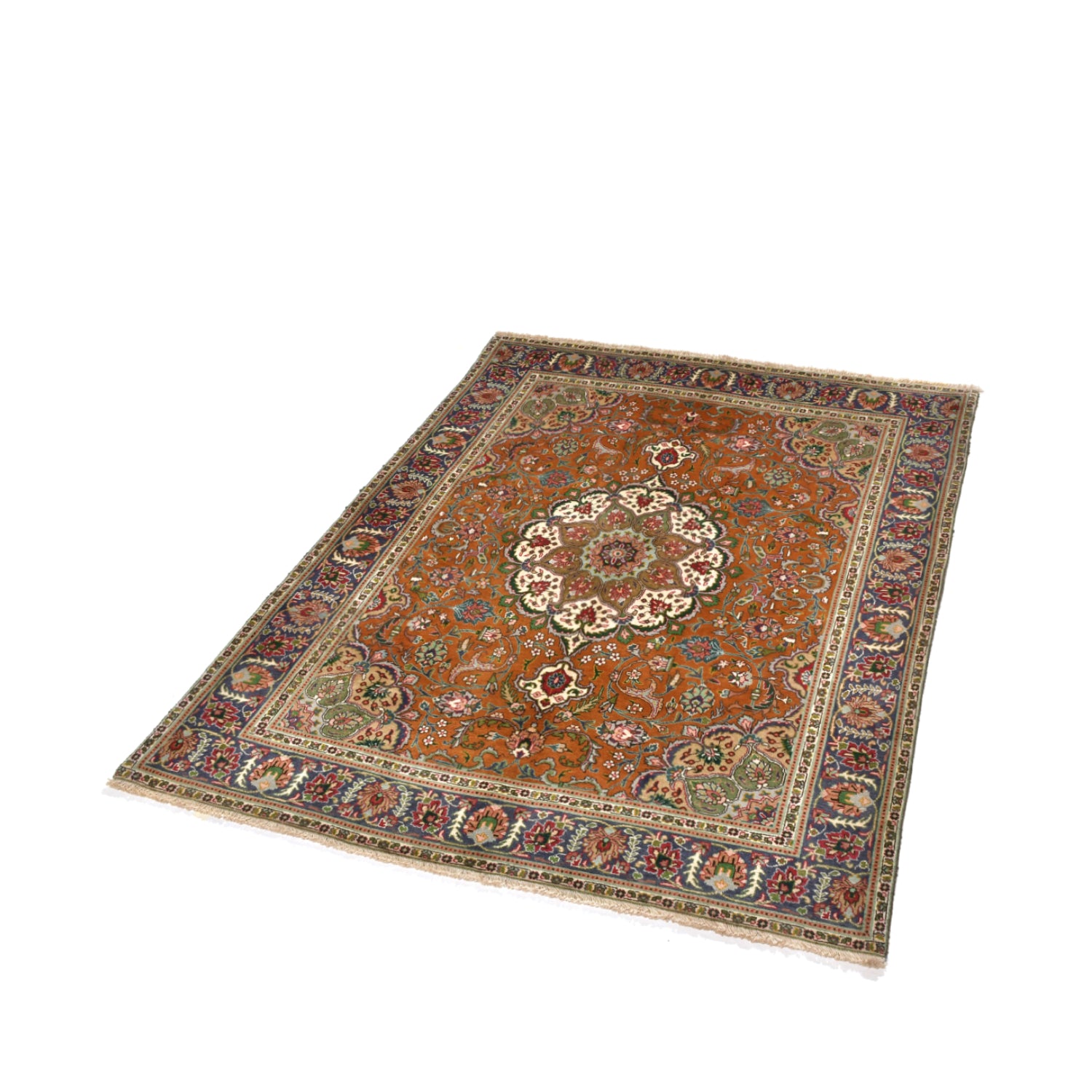 Tappeto Tabriz 40 Raj 191 x 141 cm