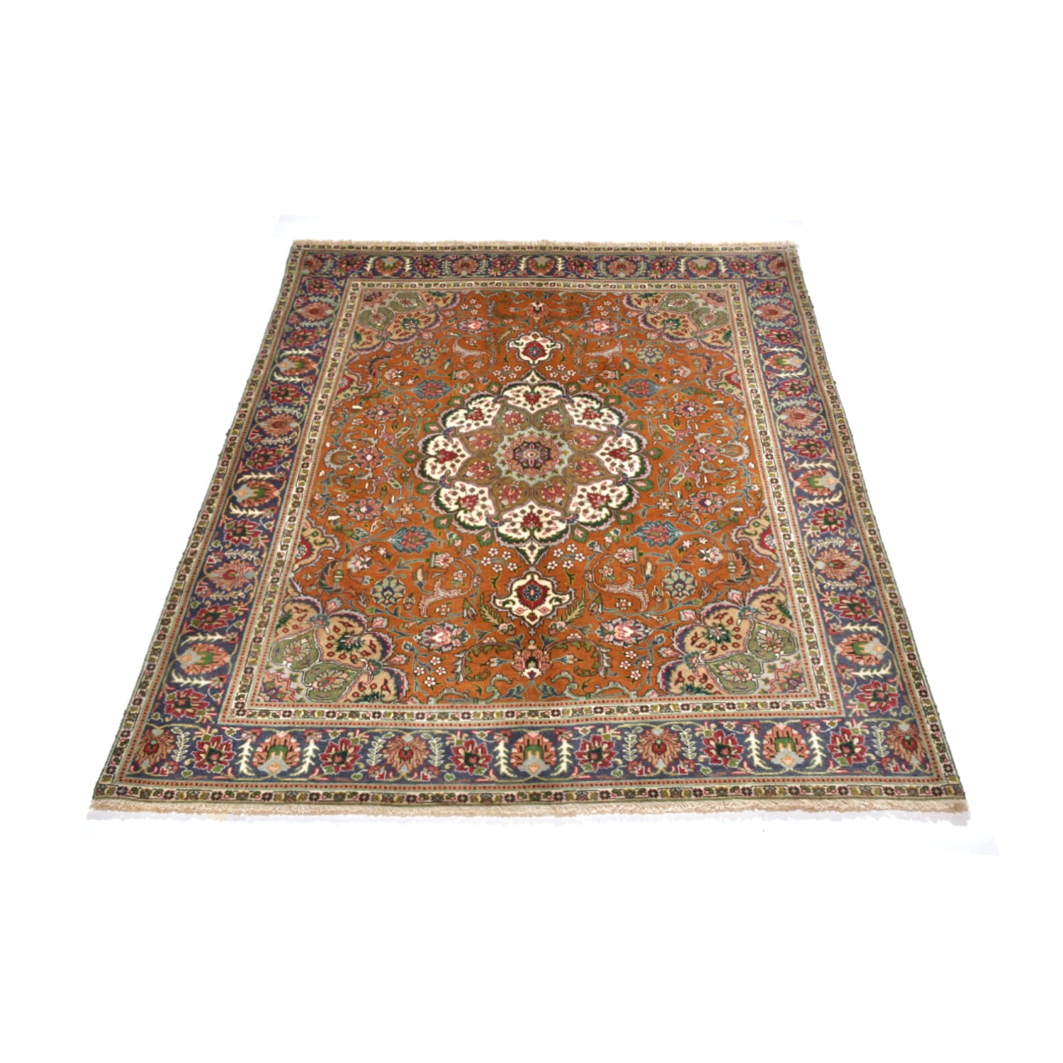 Tappeto Tabriz 40 Raj 191 x 141 cm