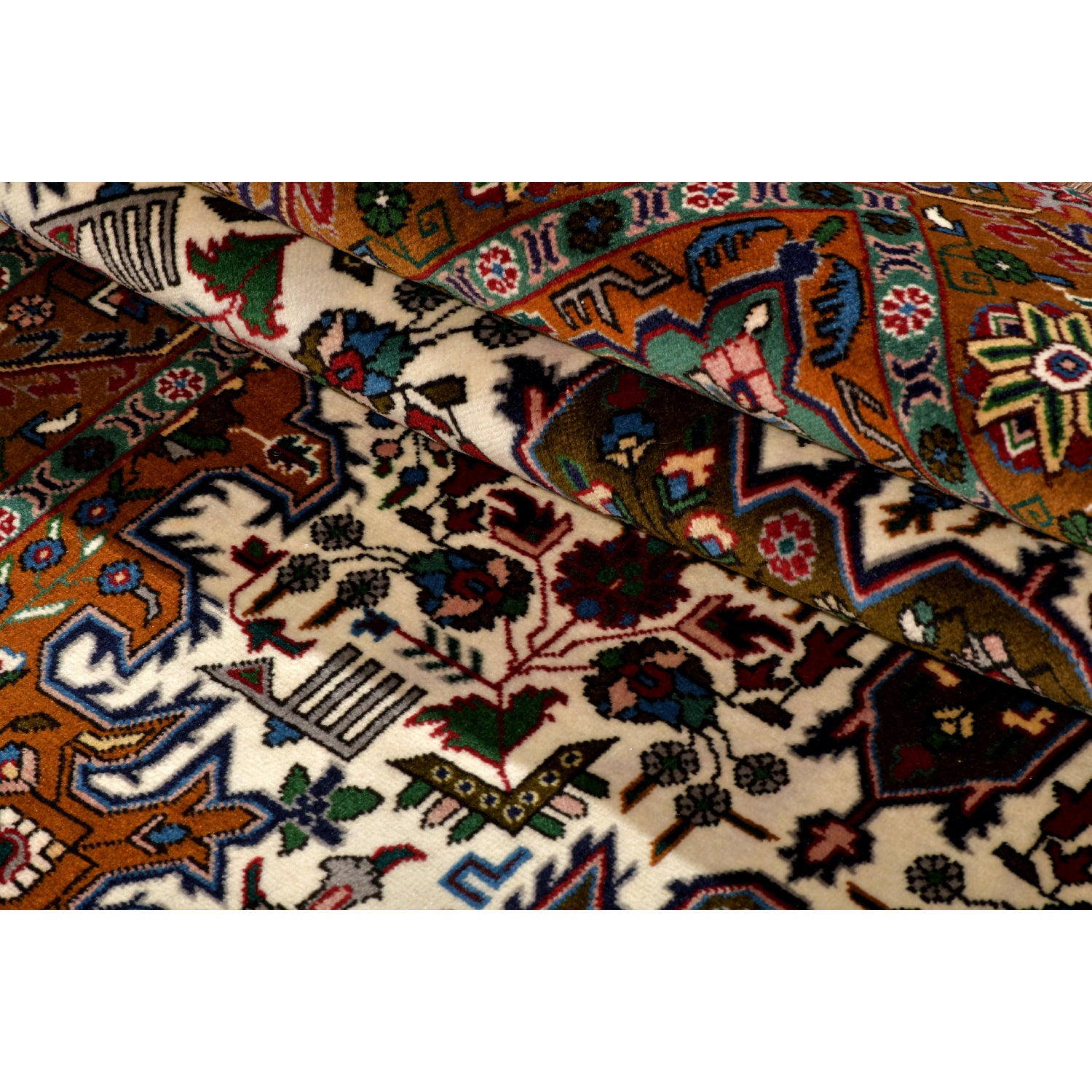 Tappeto Tabriz 40 Raj  153 x 97 cm