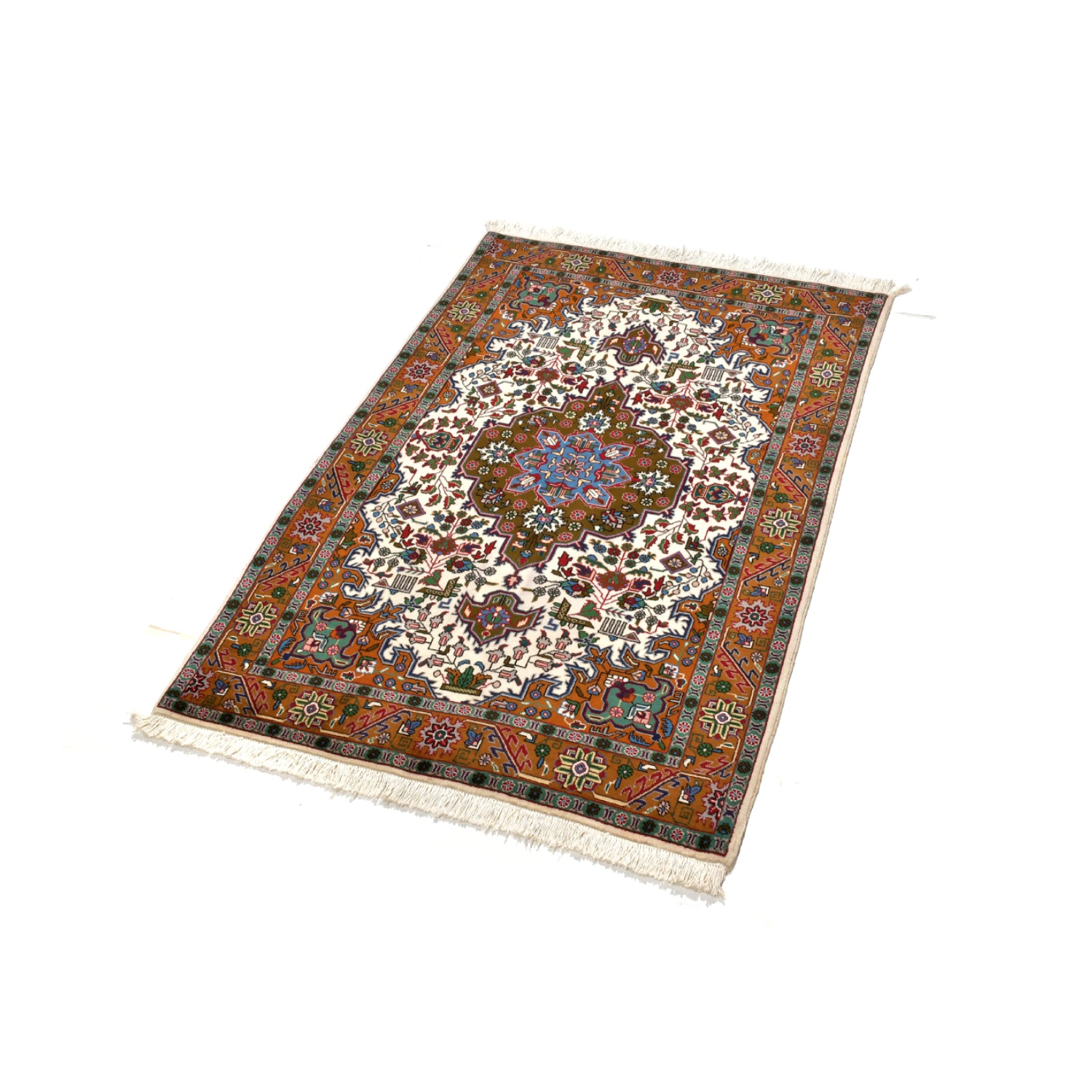 Tappeto Tabriz 40 Raj  153 x 97 cm
