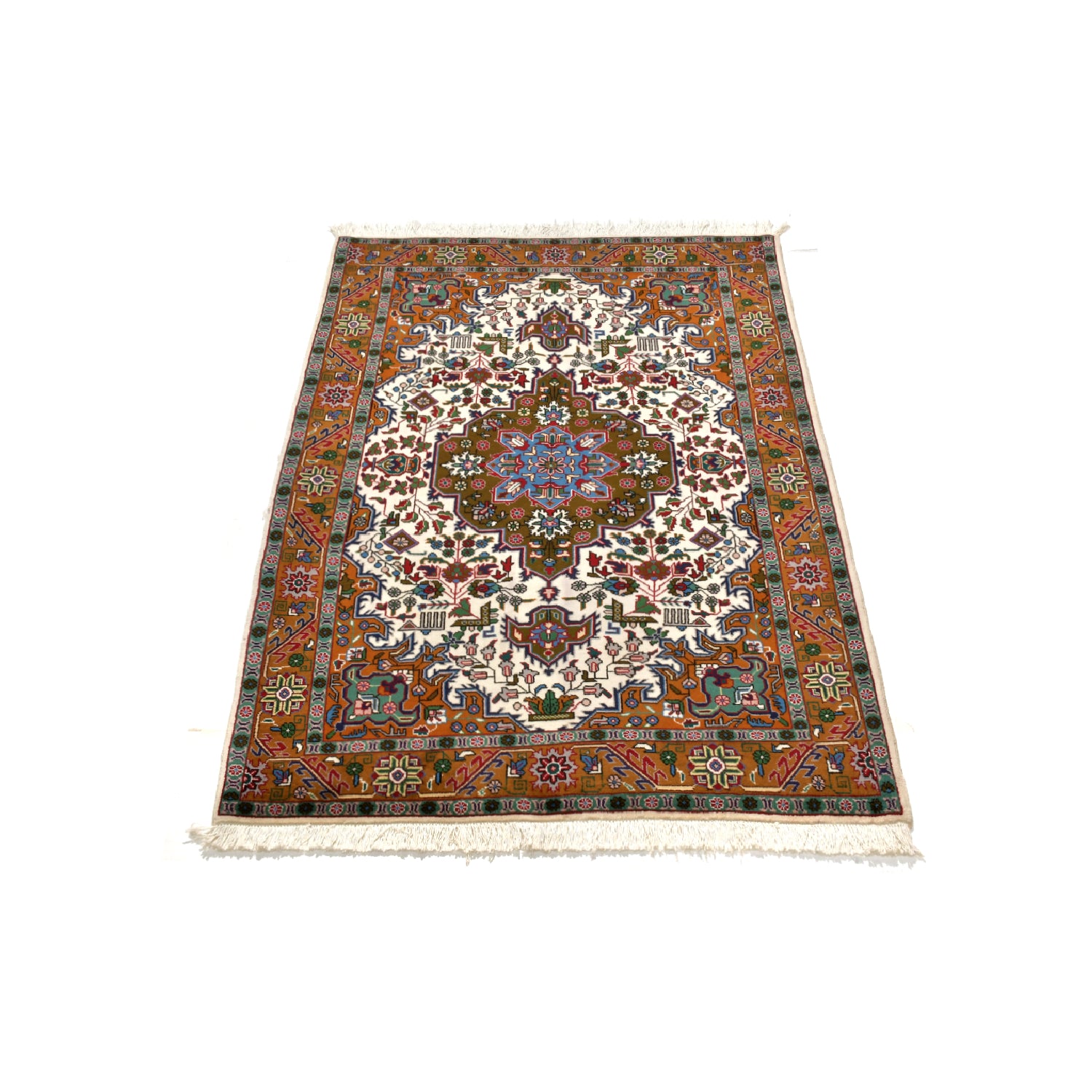 Tappeto Tabriz 40 Raj  153 x 97 cm