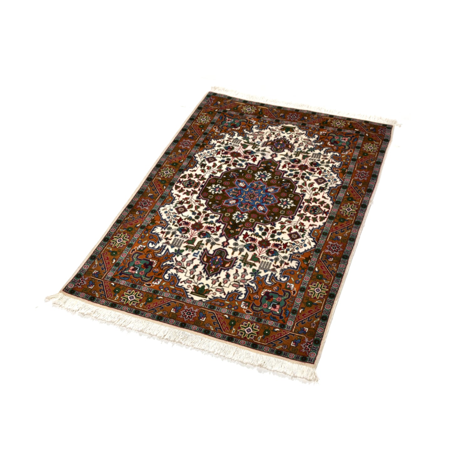 Tappeto Tabriz 40 Raj  153 x 97 cm