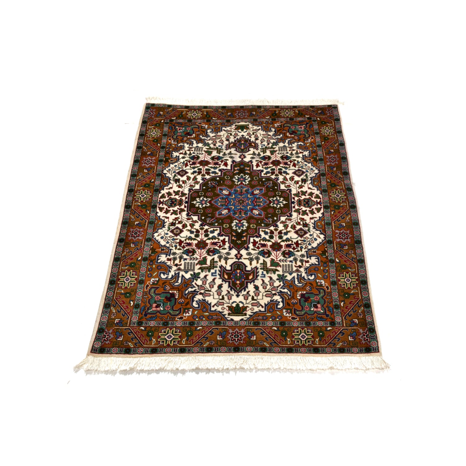 Tappeto Tabriz 40 Raj  153 x 97 cm