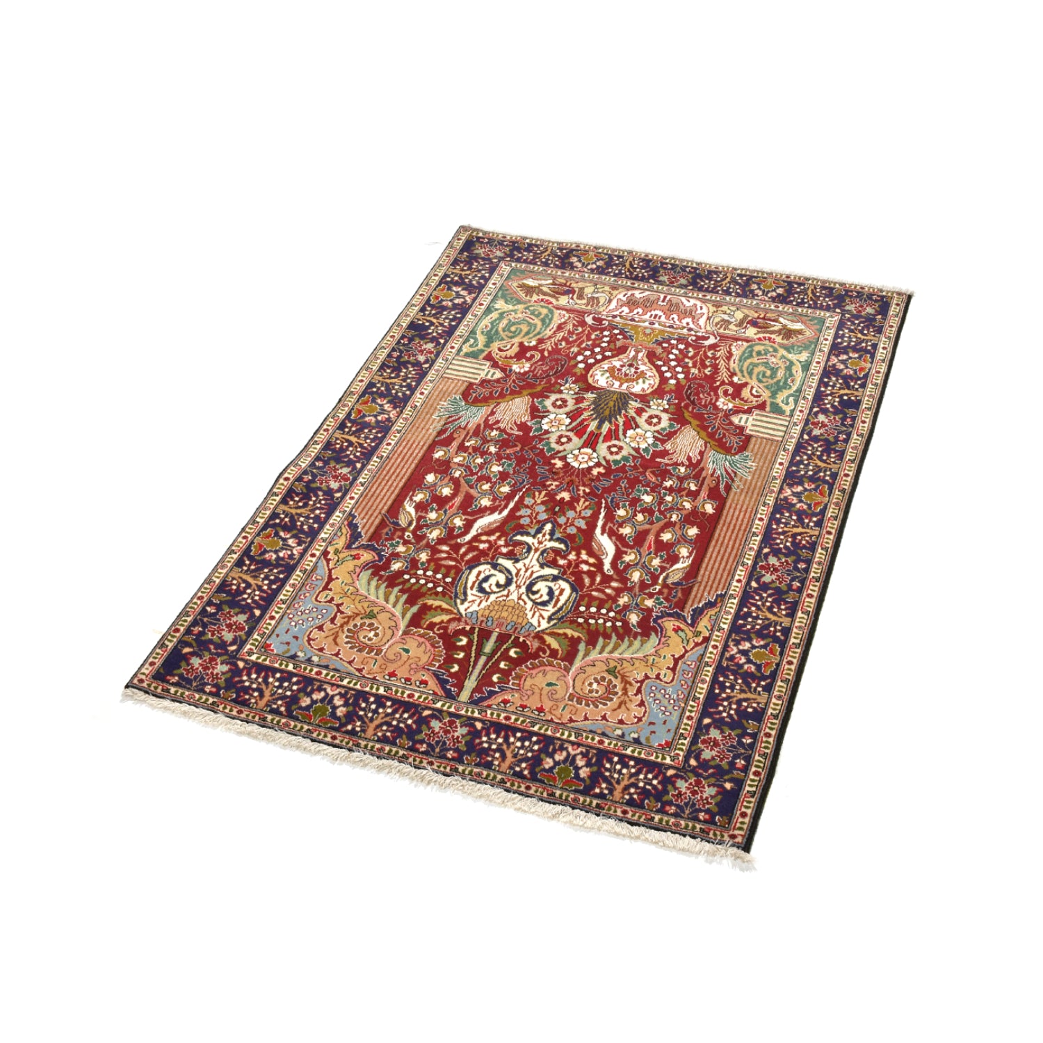 Tappeto Tabriz 40 Raj 149 X 101 cm