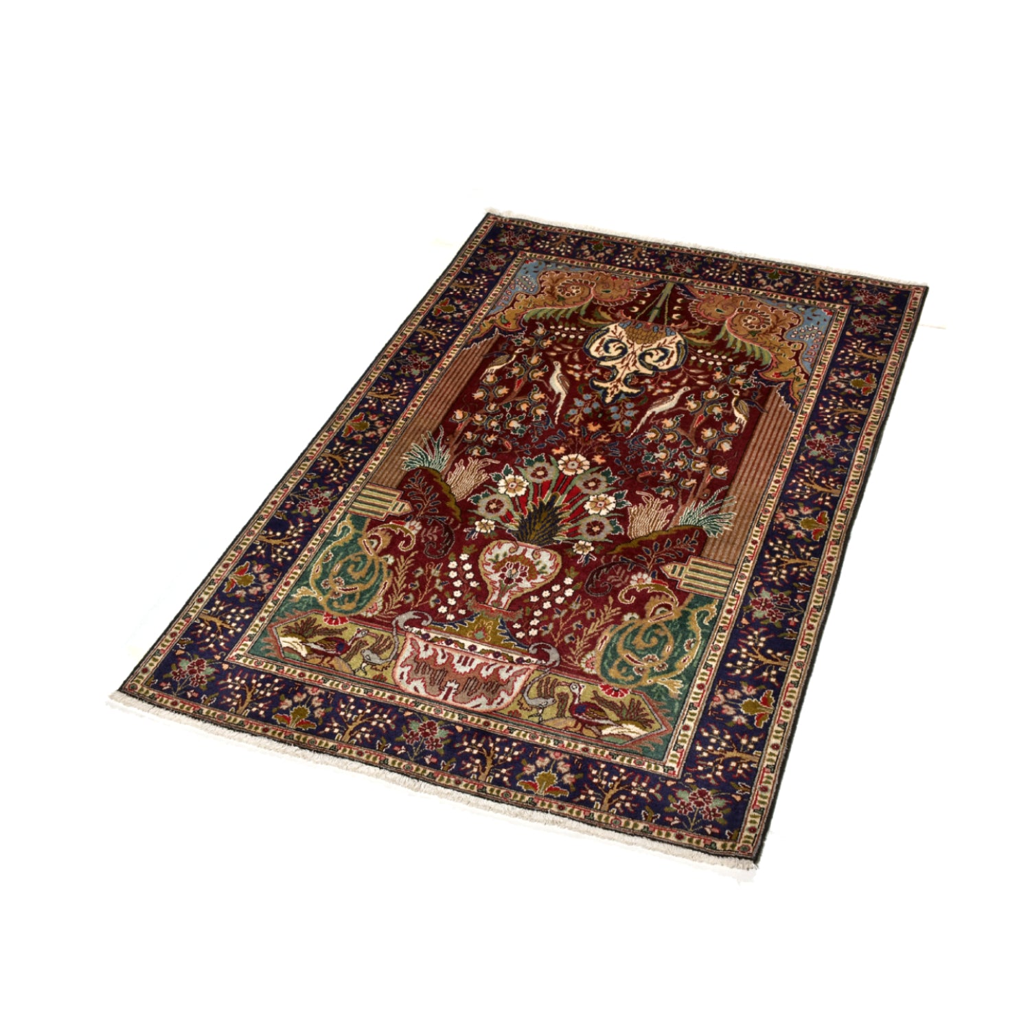 Tappeto Tabriz 40 Raj 149 X 101 cm