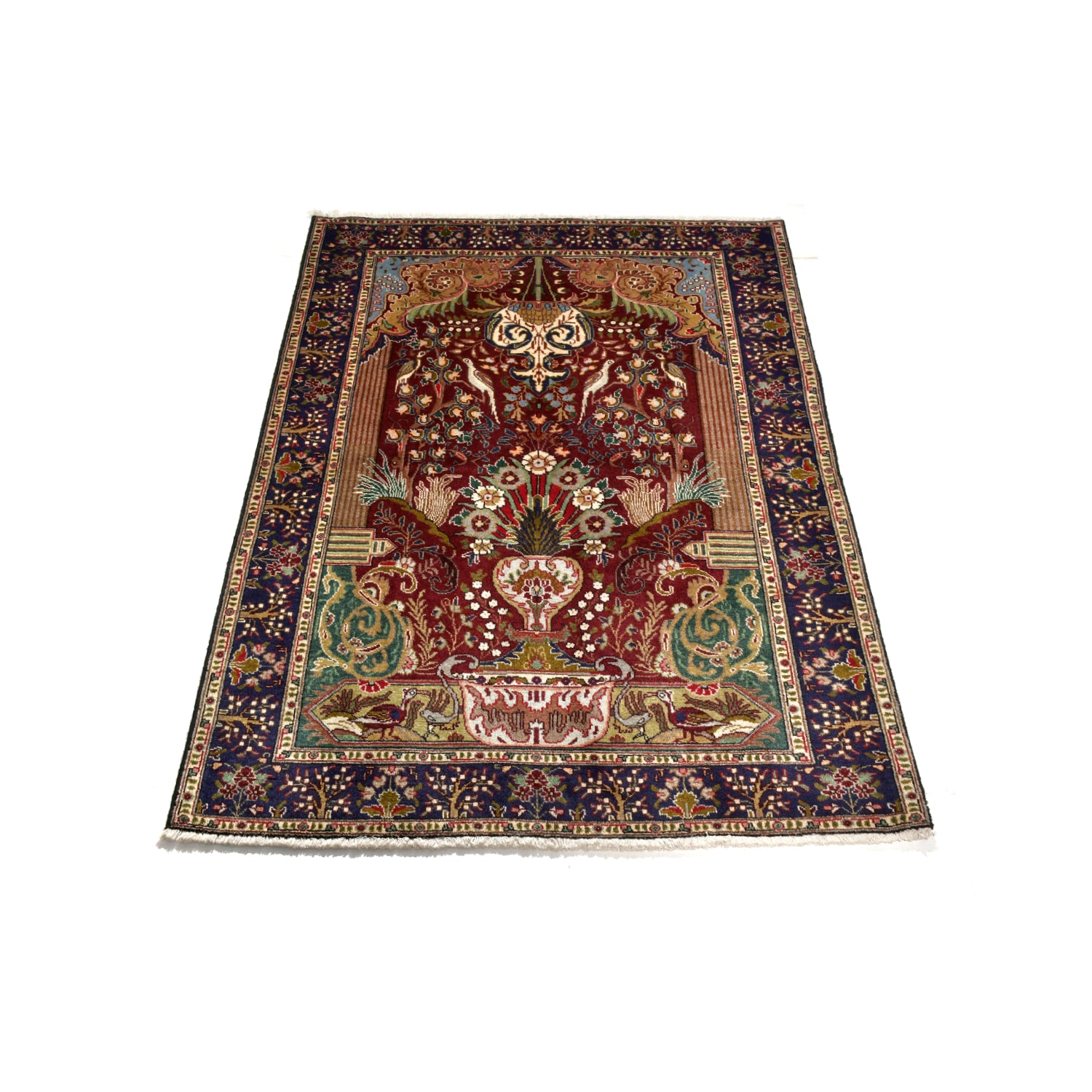 Tappeto Tabriz 40 Raj 149 X 101 cm