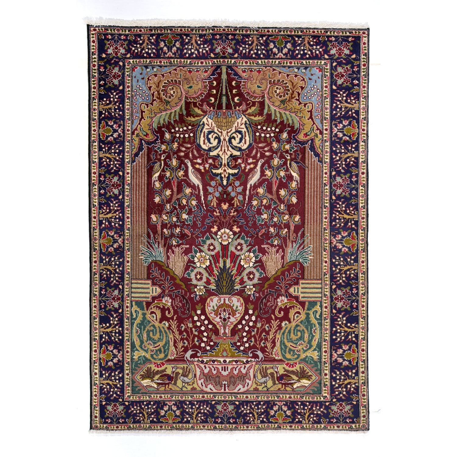 Tappeto Tabriz 40 Raj 149 X 101 cm