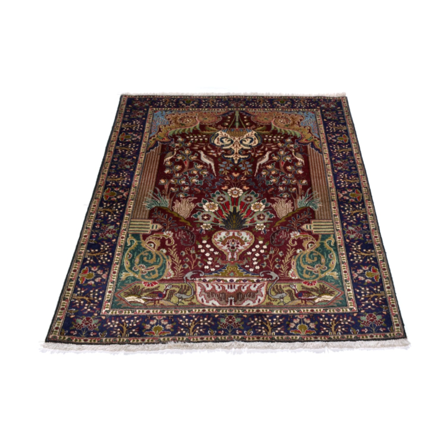 Tappeto Tabriz 40 Raj 149 X 105 cm