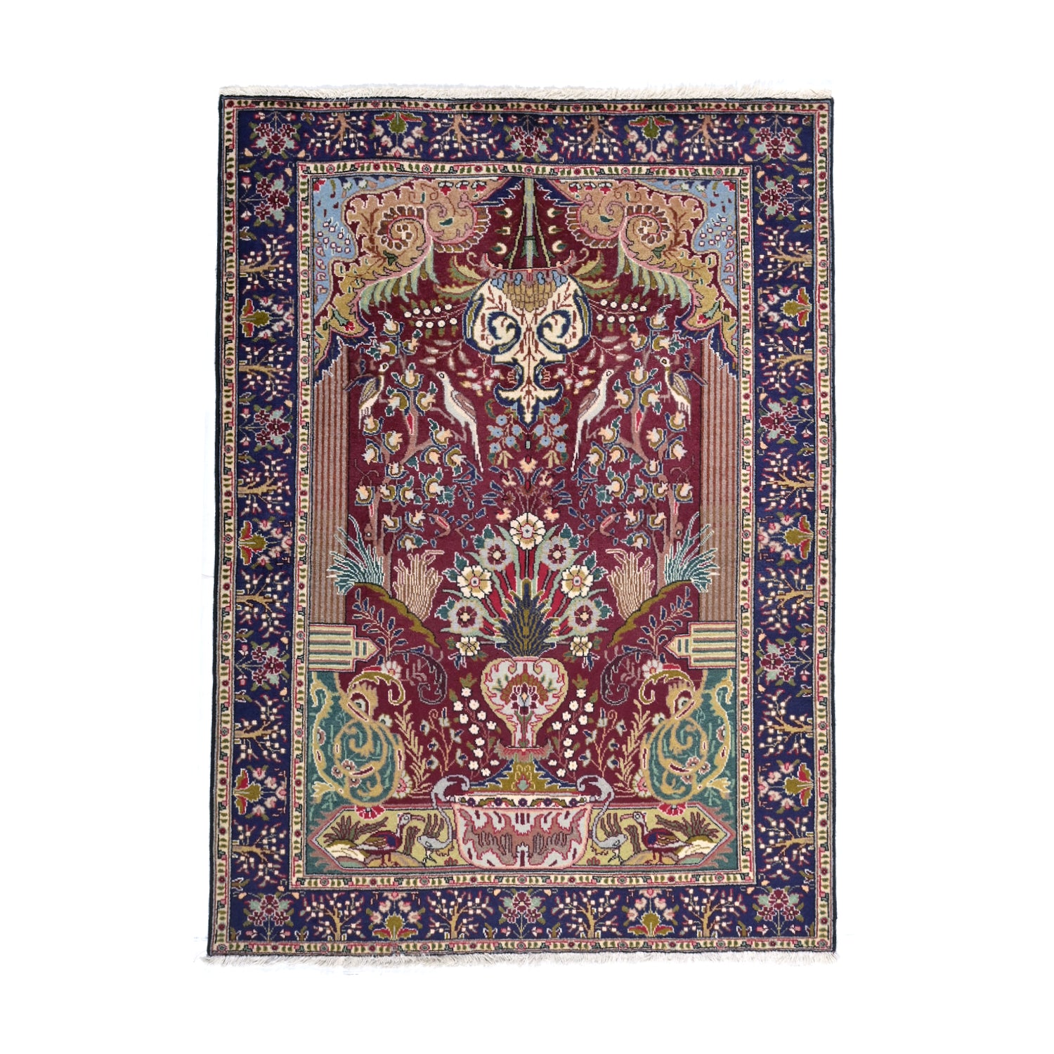 Tappeto Tabriz 40 Raj 149 X 105 cm