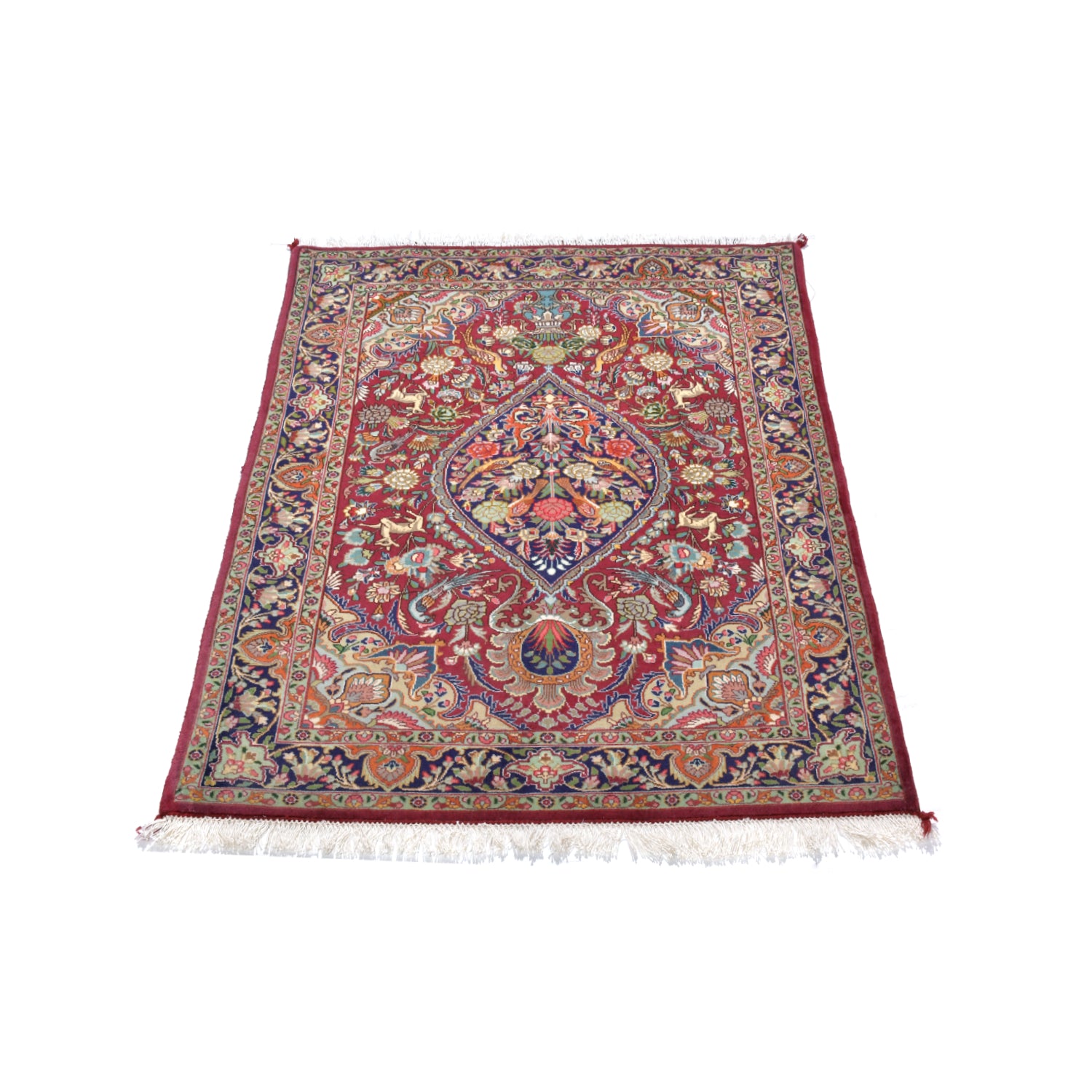 Tappeto Tabriz 40 Raj 146 X 102 cm