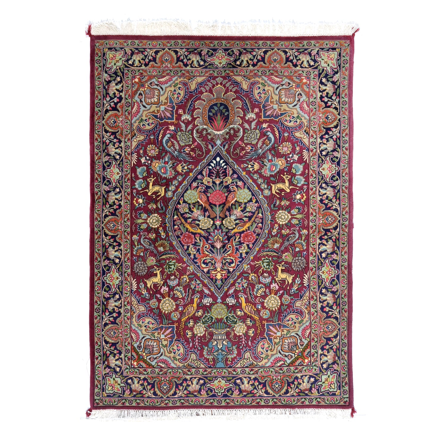 Tappeto Tabriz 40 Raj 146 X 102 cm