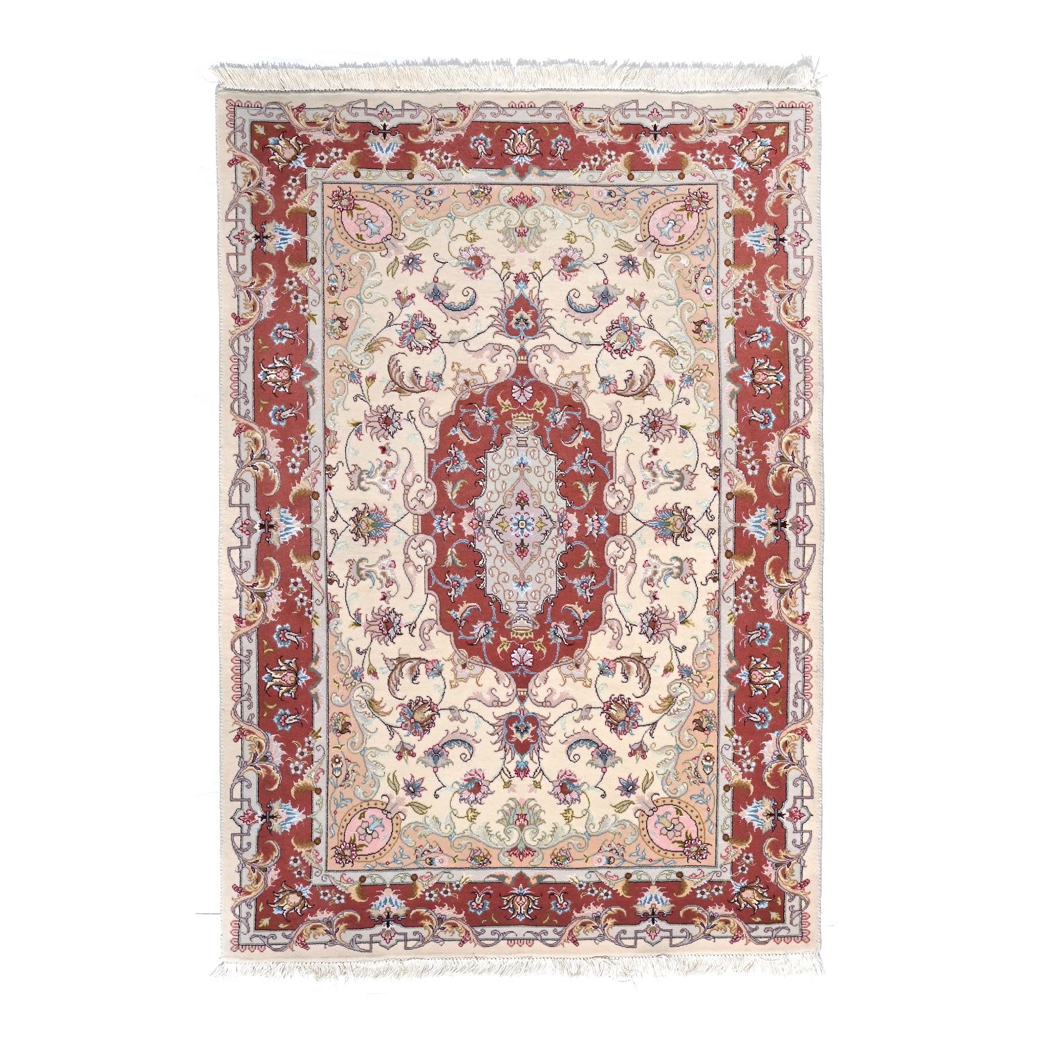 Tappeto Tabriz 50 Raj 151 X 103 cm