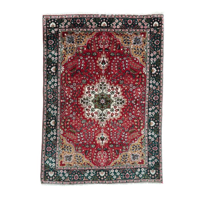 Tappeto Tabriz 40 Raj 141 X 99 cm