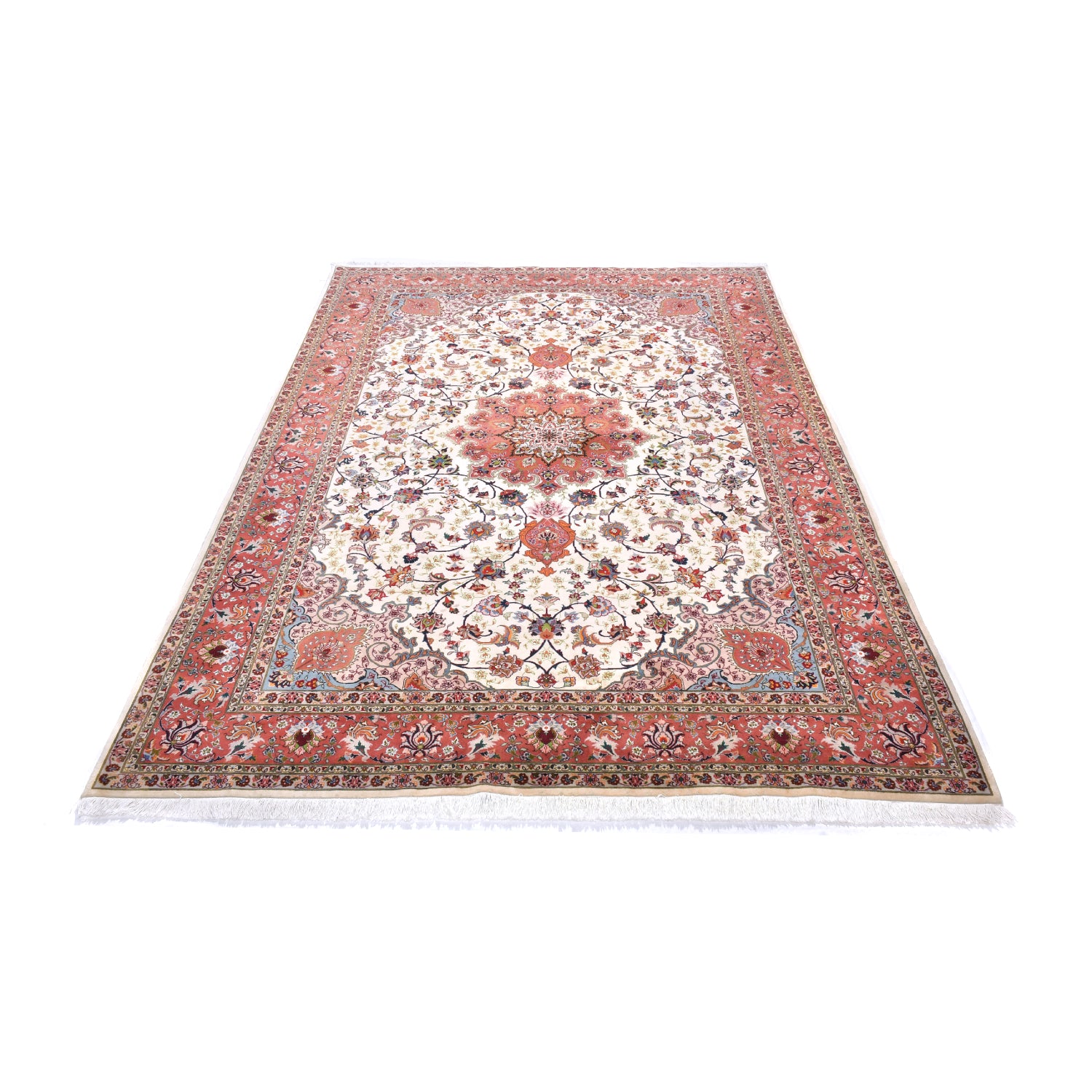 Tappeto Tabriz 50 Raj 303 X 202 cm
