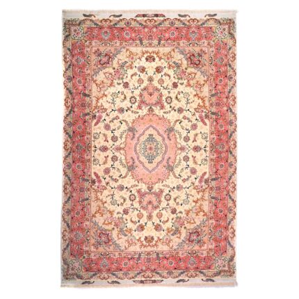 Tappeto Tabriz 60 Raj trama seta 305 X 200 cm