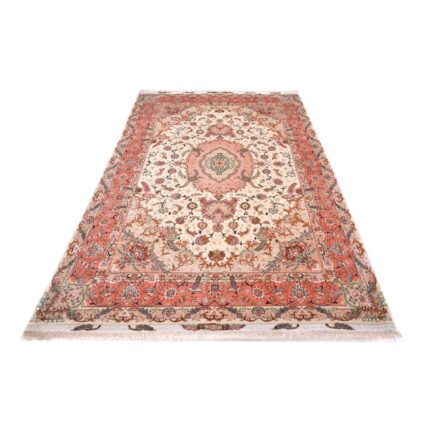 Tappeto Tabriz 60 Raj trama seta 305 X 200 cm