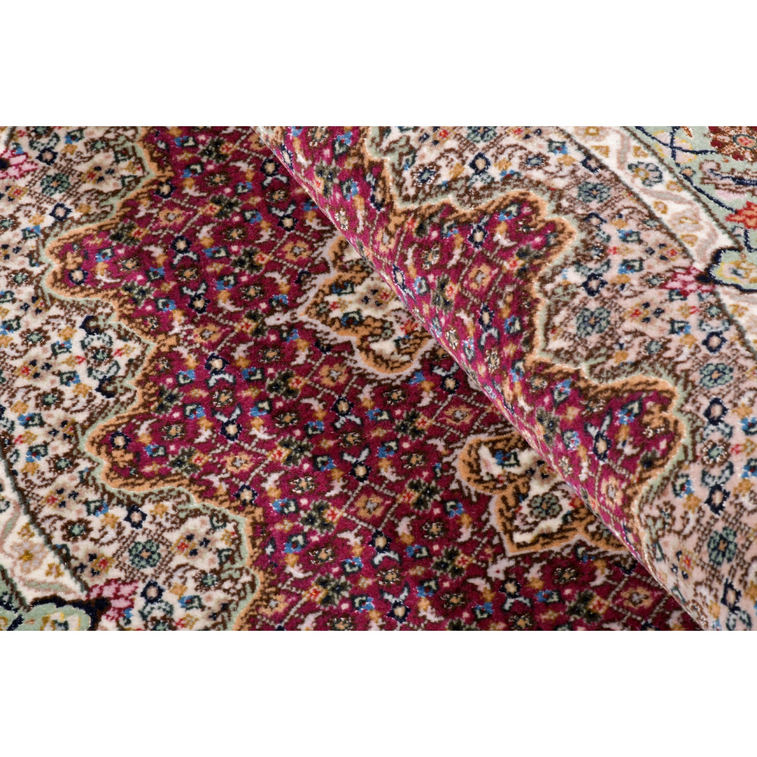 Tappeto Tabriz 50 Raj Rotondo 109 cm