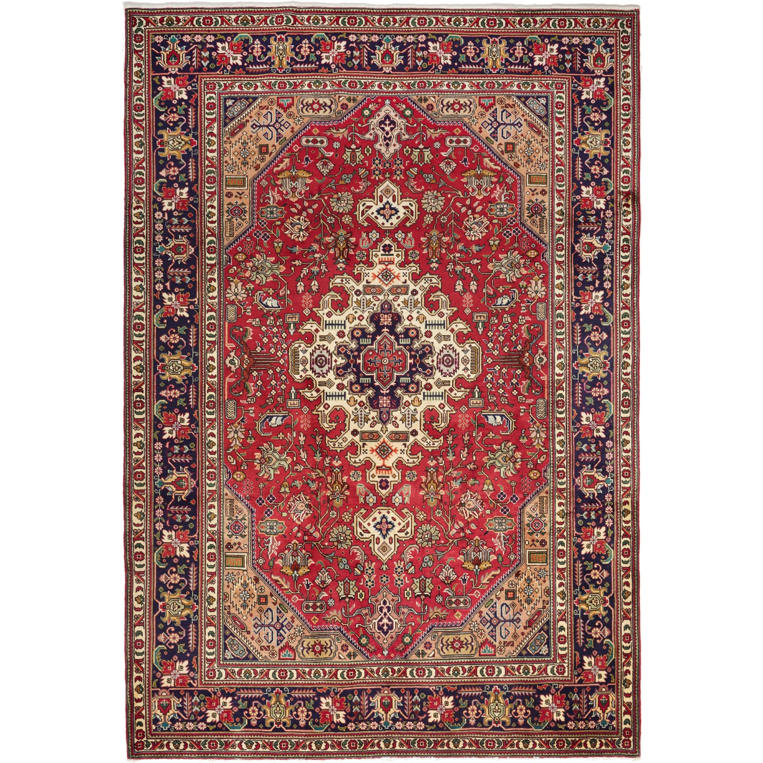 Tappeto Tabriz 30 Raj 320 X 200 cm