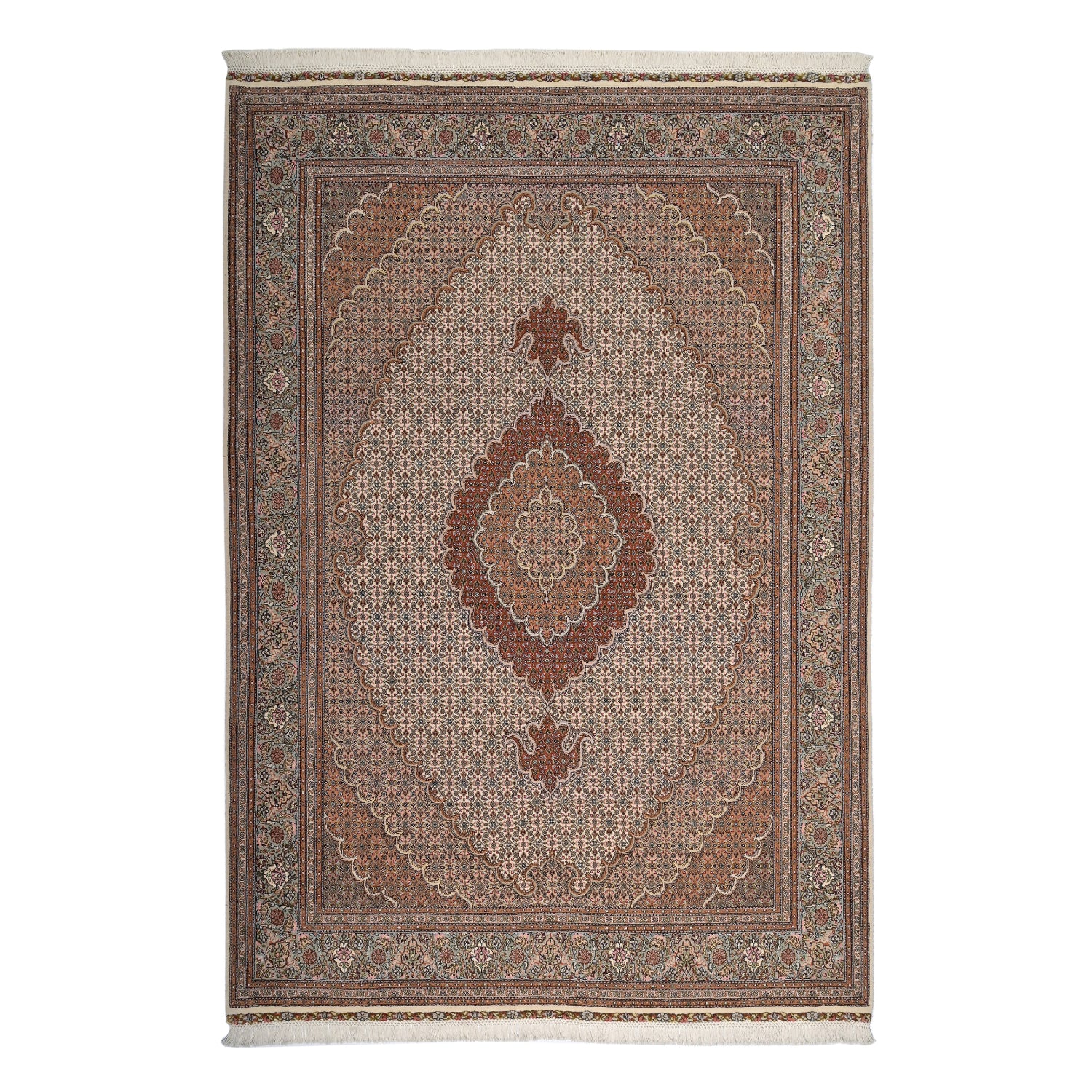 Tappeto Tabriz 50 Disegno Mahi 252 x 172 cm