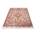 Tappeto Tabriz 60 Raj trama seta 207 X 146  cm