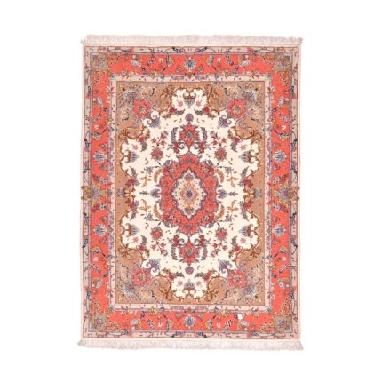 Tappeto Tabriz 60 Raj trama seta 205 x 151 cm