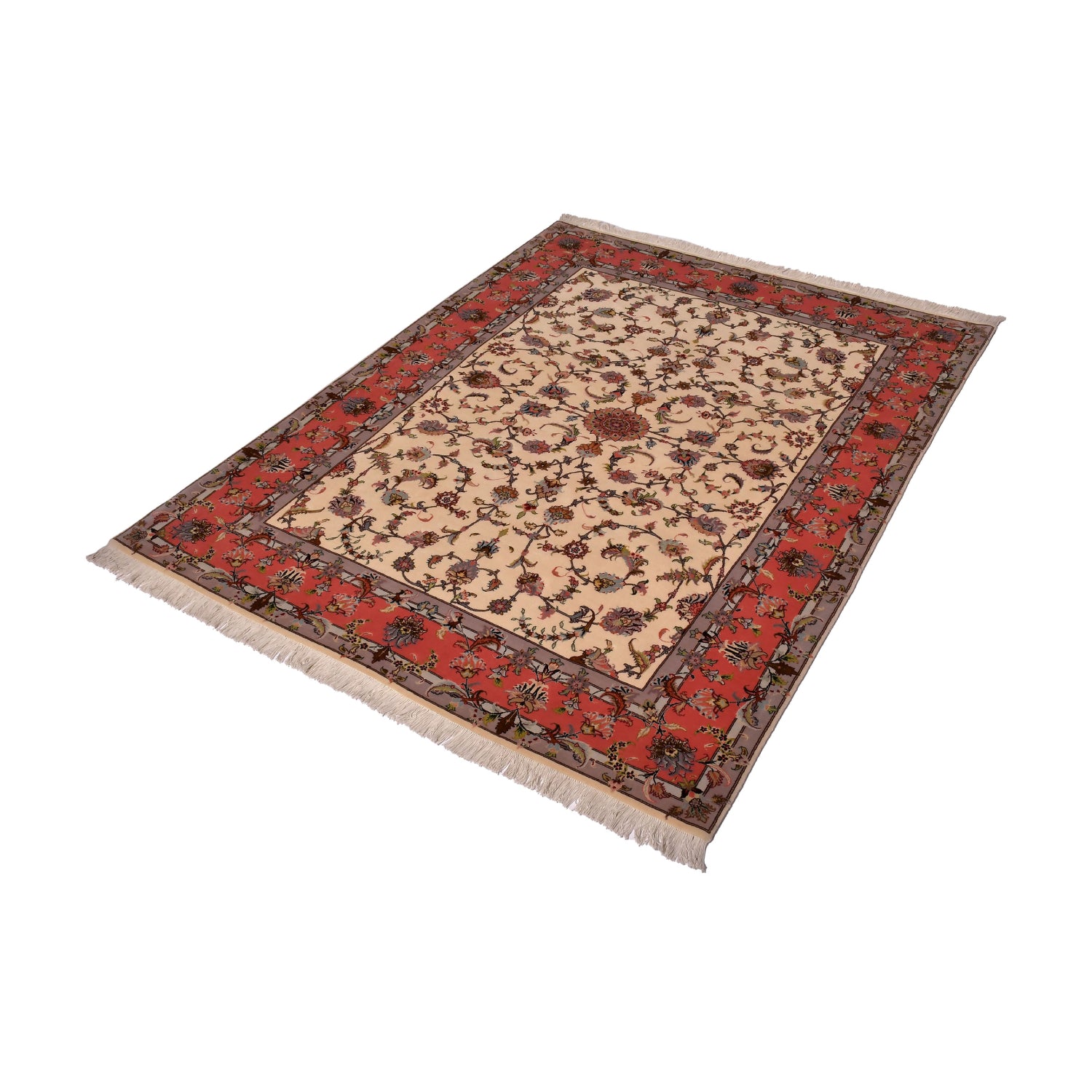 Tappeto Tabriz 50 Raj 203 X 156  cm