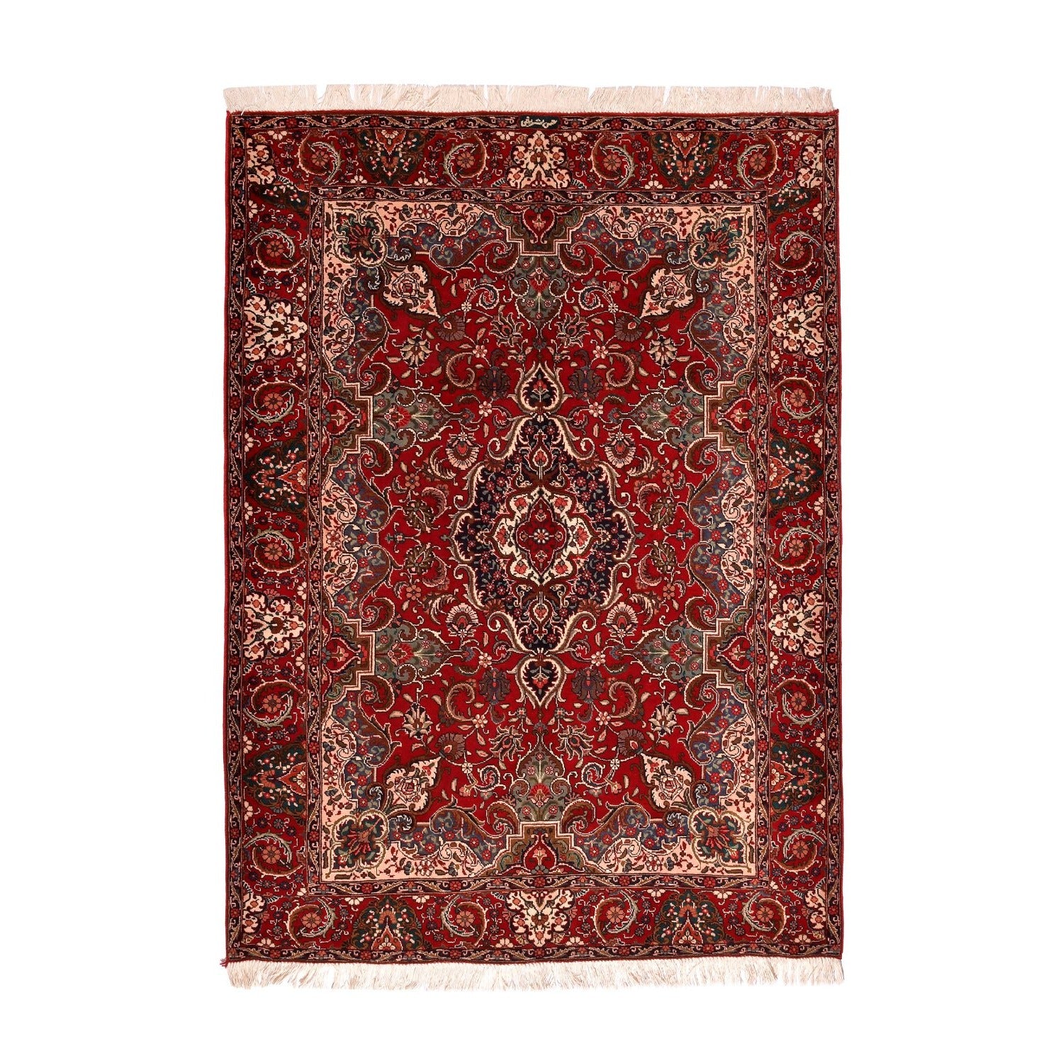 Tappeto Tabriz 40 Raj 195 X 144 cm