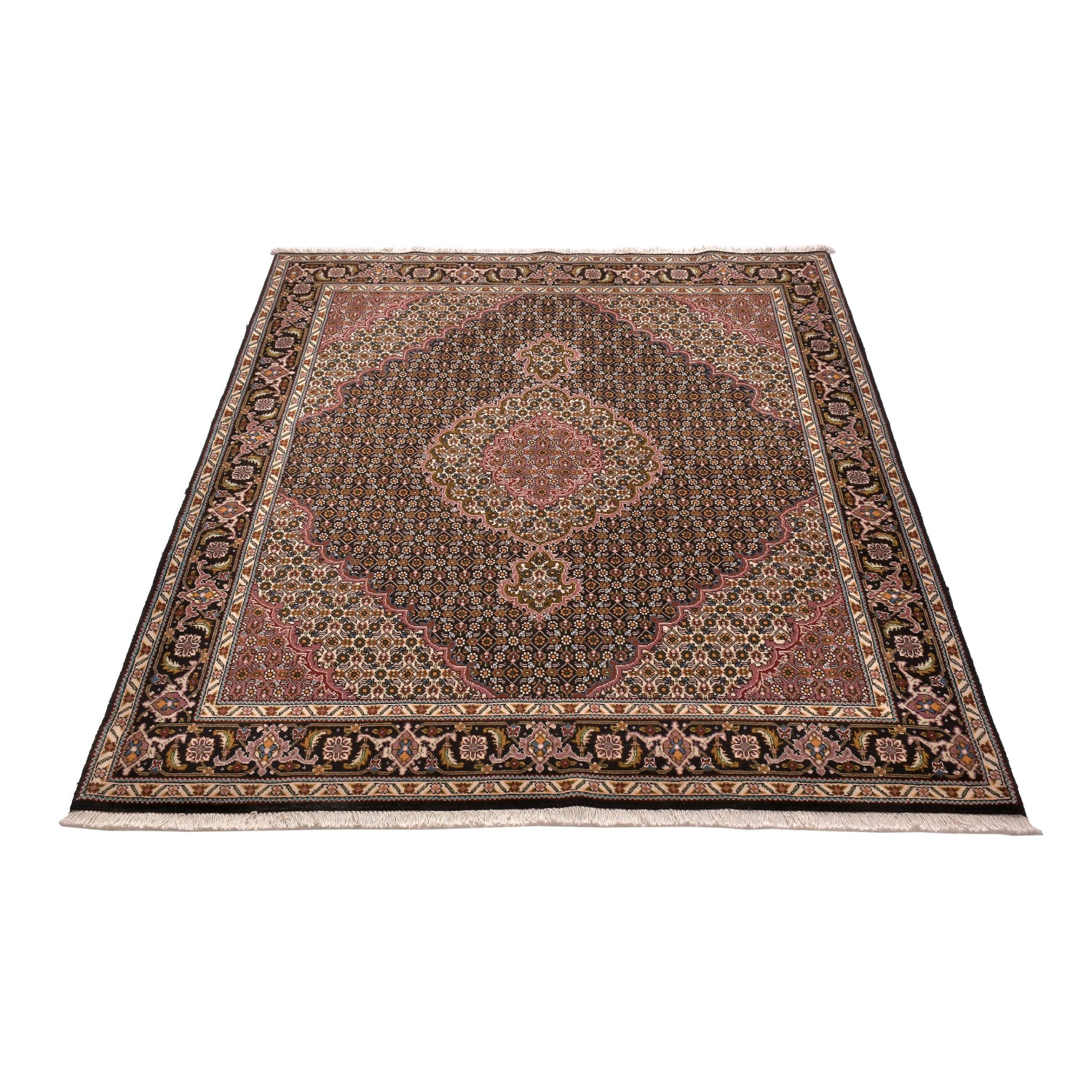 Tappeto Tabriz 40 Raj Disegno Mahi 197 X 154 cm