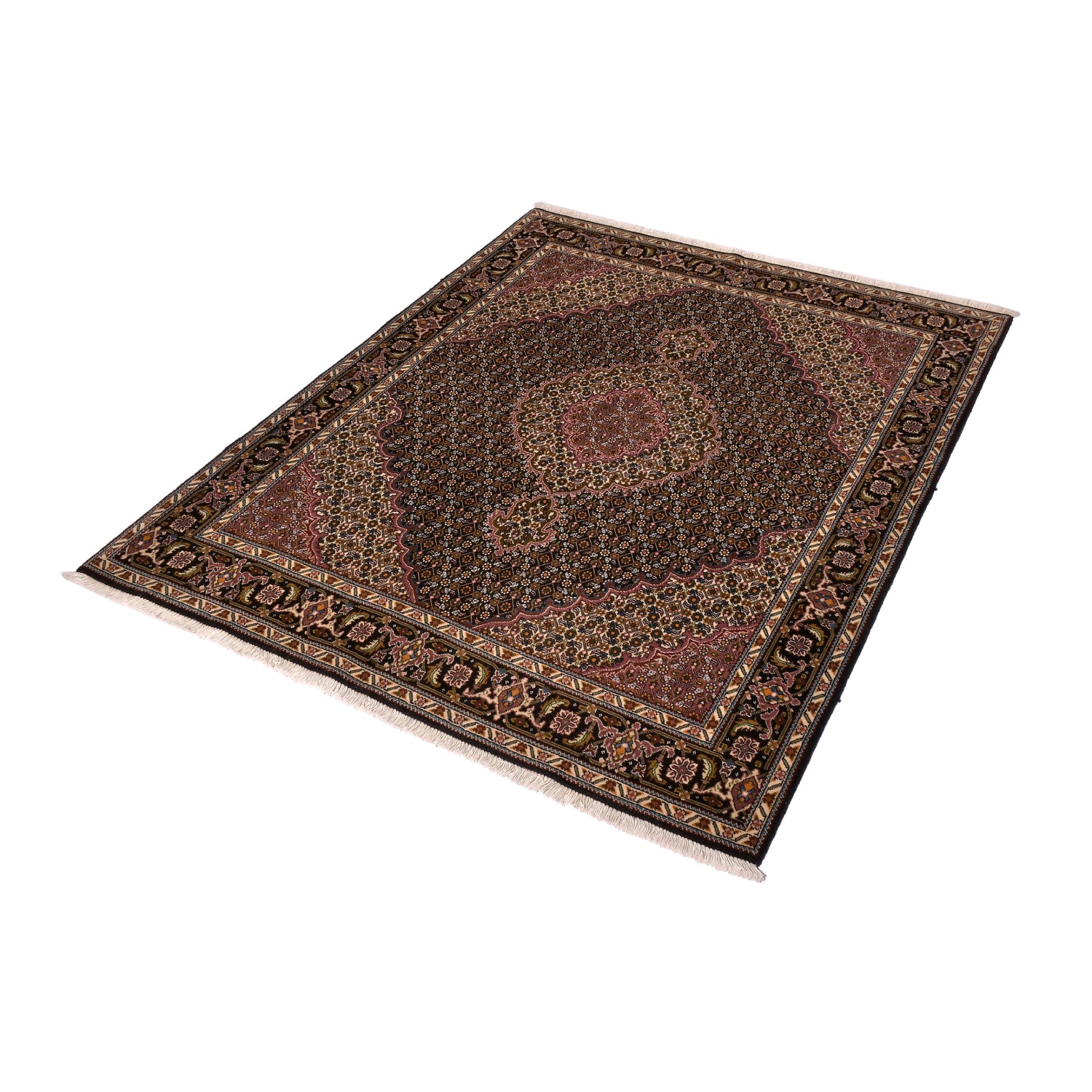 Tappeto Tabriz 40 Raj Disegno Mahi 197 X 154 cm