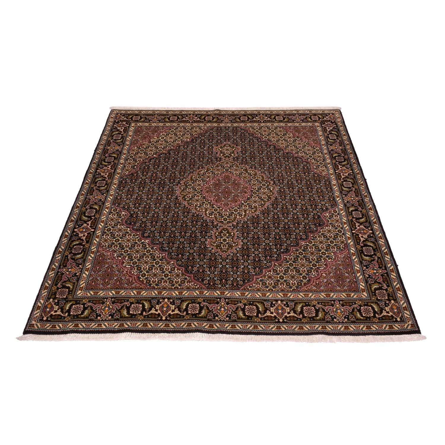 Tappeto Tabriz 40 Raj Disegno Mahi 197 X 154 cm