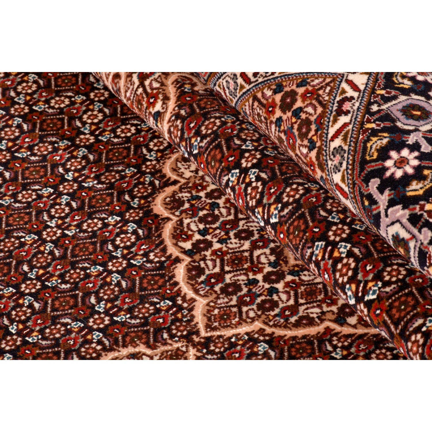 Tappeto Tabriz 40 Raj disegno Mahi 202 X 154 cm