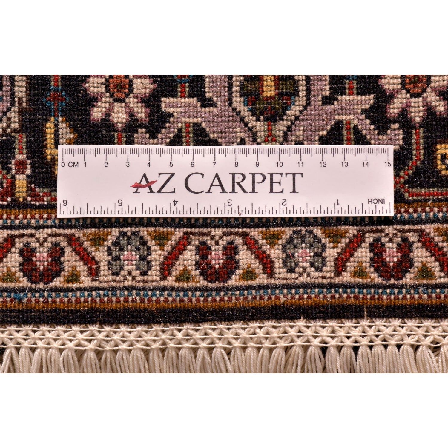 Tappeto Tabriz 40 Raj disegno Mahi 202 X 154 cm