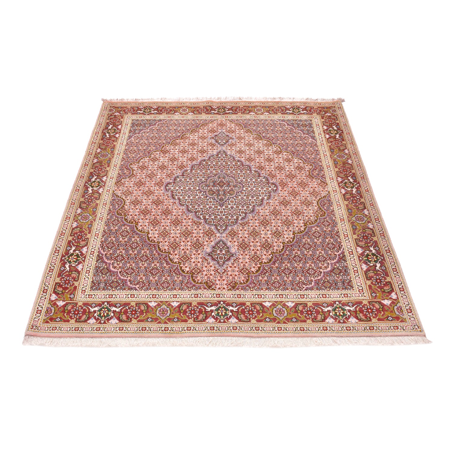 Tappeto Tabriz 40 Raj 202 X 153 cm