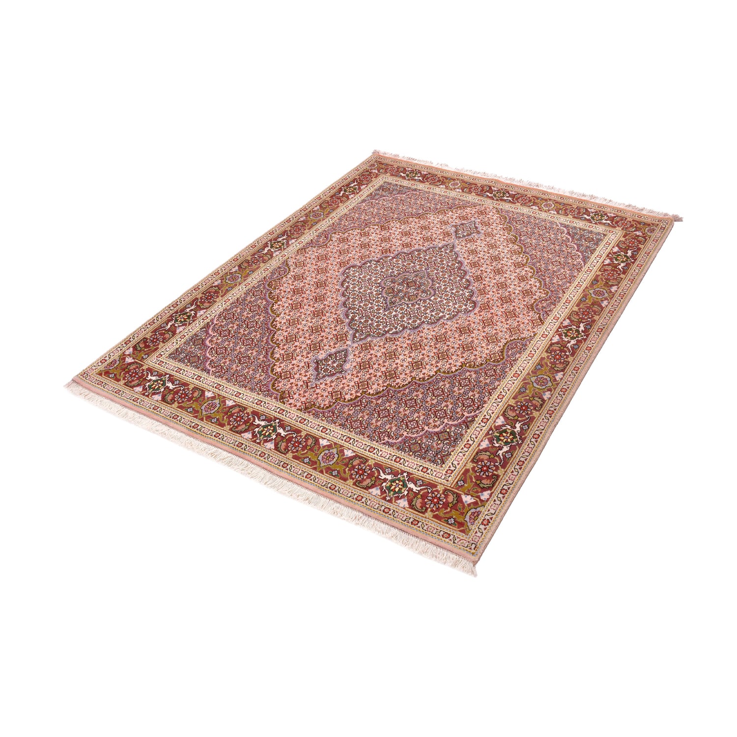 Tappeto Tabriz 40 Raj 202 X 153 cm