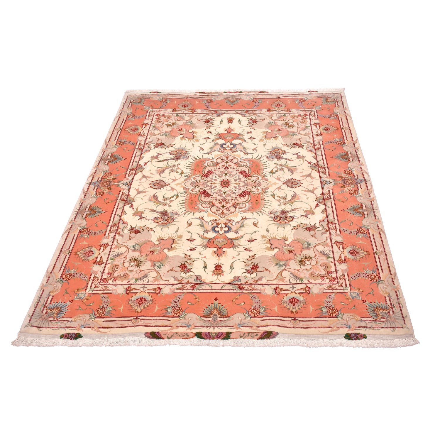Tappeto Tabriz 50 Raj 194 X 151  cm
