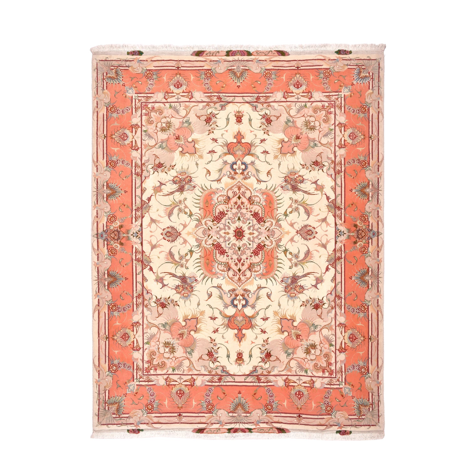 Tappeto Tabriz 50 Raj 194 X 151  cm
