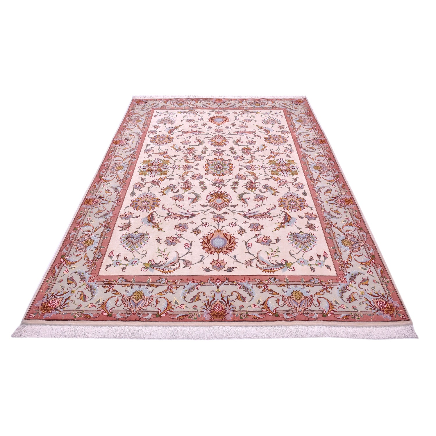 Tappeto Mashad Tabriz Design 304 X 197 cm