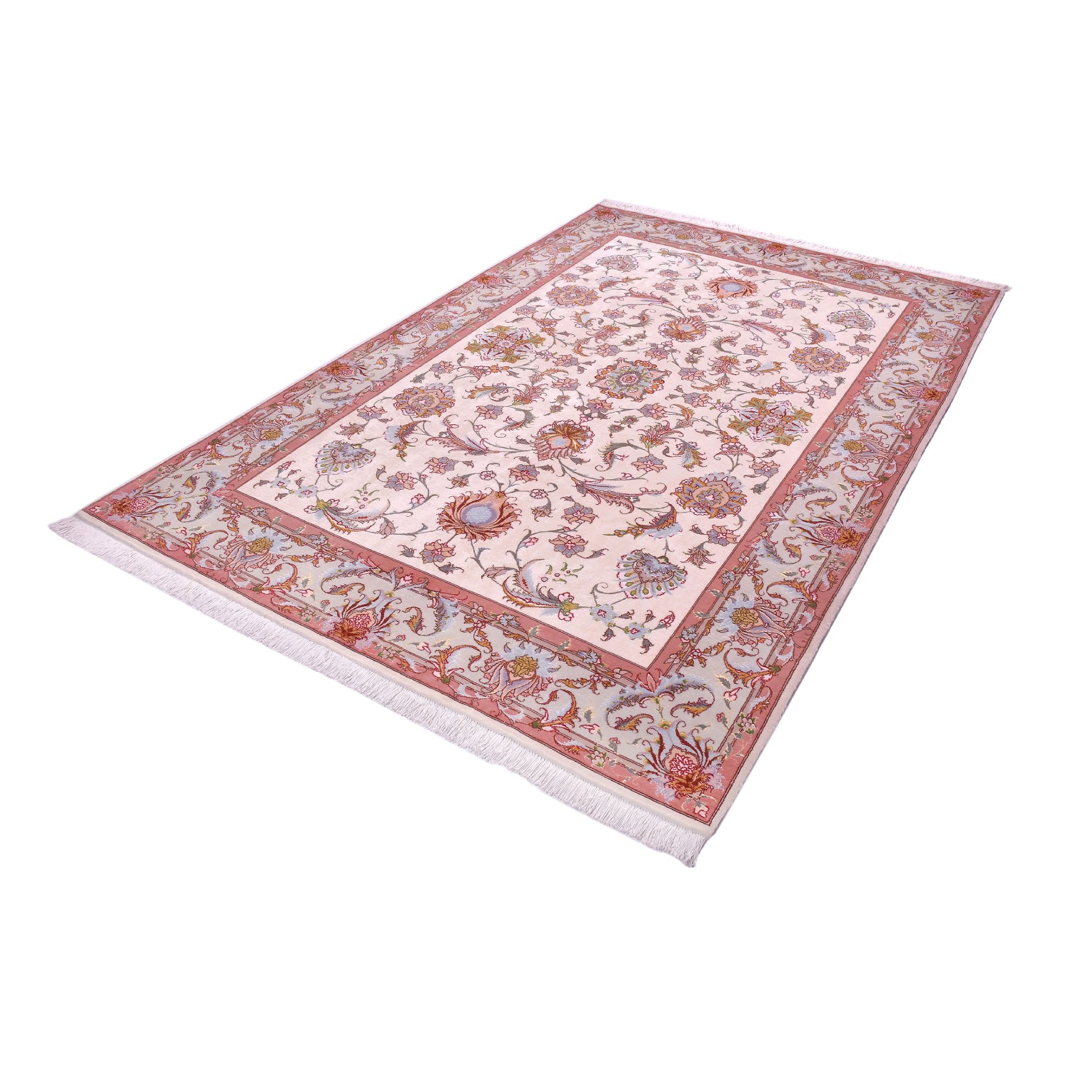 Tappeto Mashad Tabriz Design 304 X 197 cm