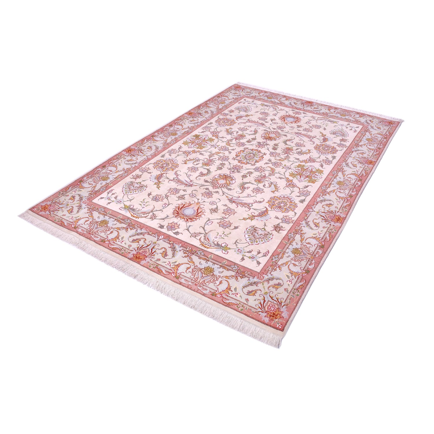 Tappeto Mashad Tabriz Design 304 X 197 cm