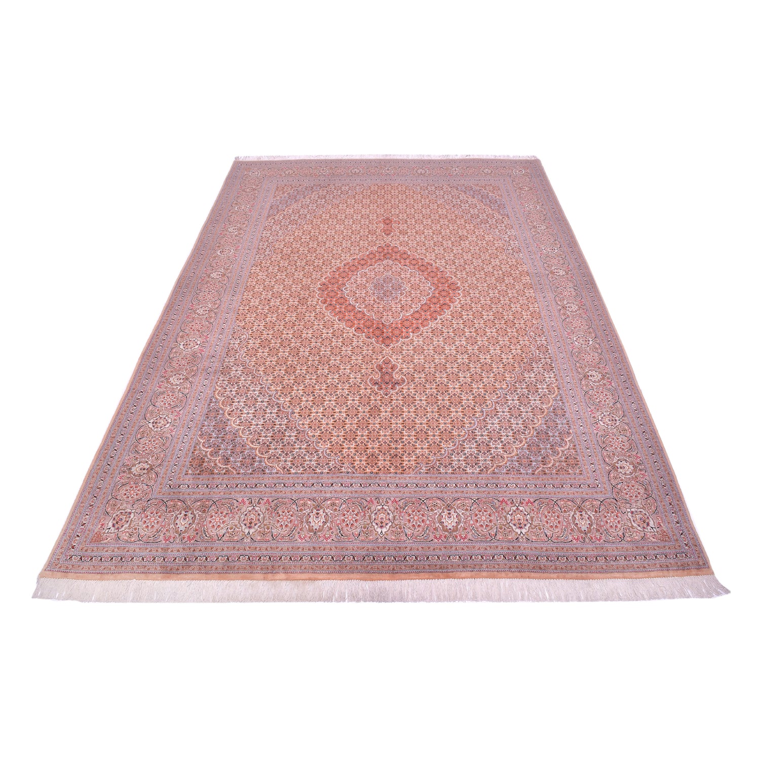 Tappeto Tabriz 50 Raj disegno Mahi Gold 300 x 198 cm