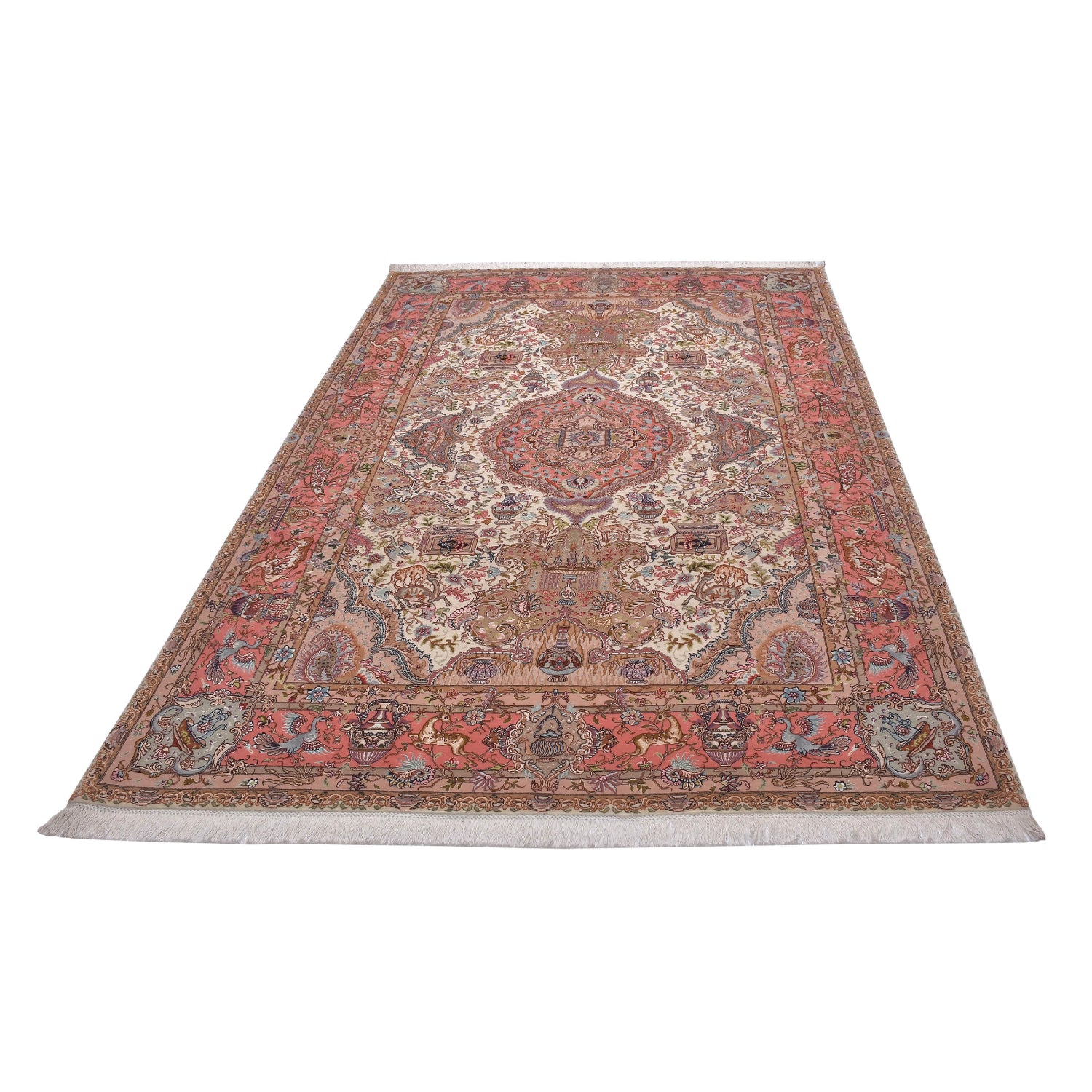 Tappeto Tabriz extrafine 60 Raj 304 x 203 cm