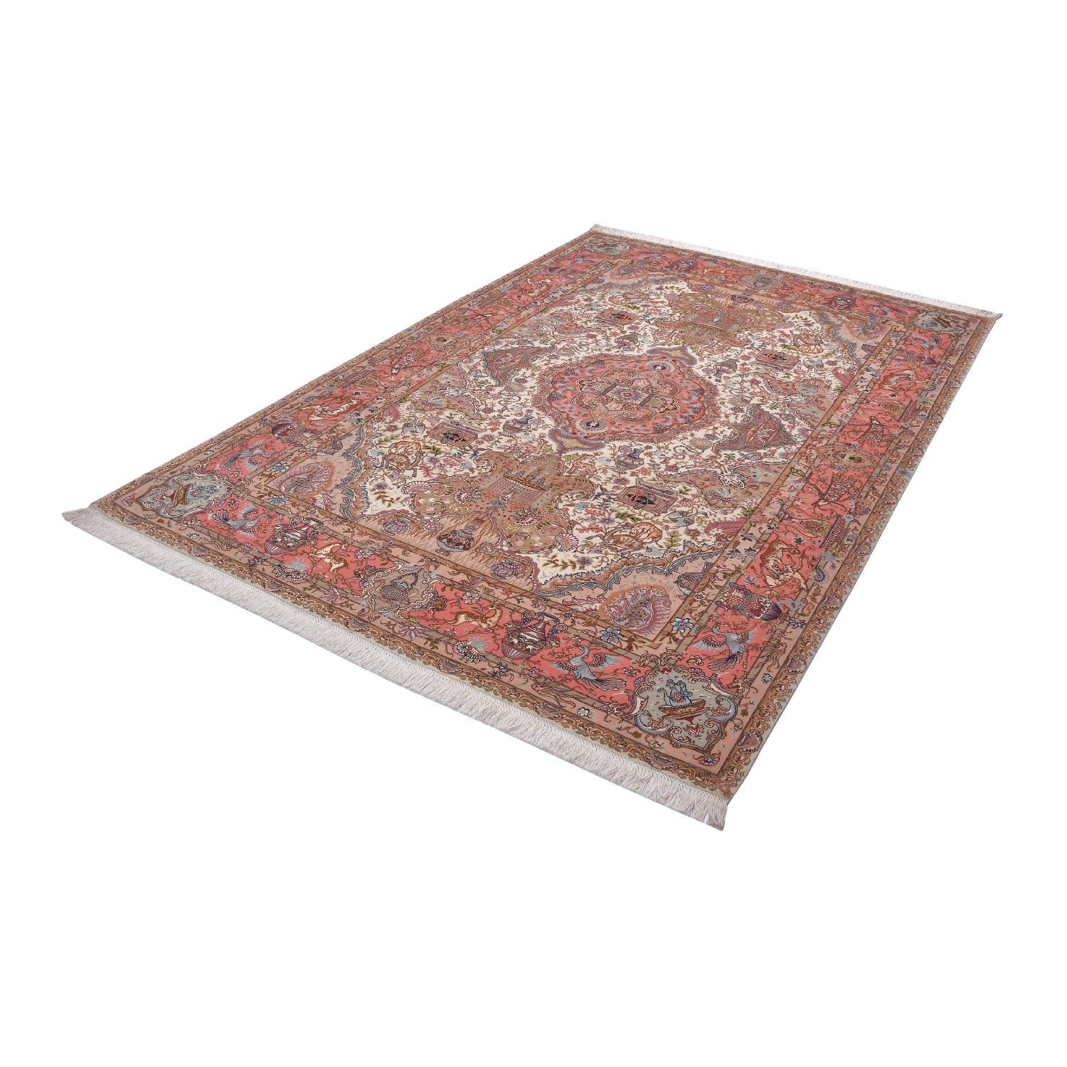 Tappeto Tabriz extrafine 60 Raj 304 x 203 cm