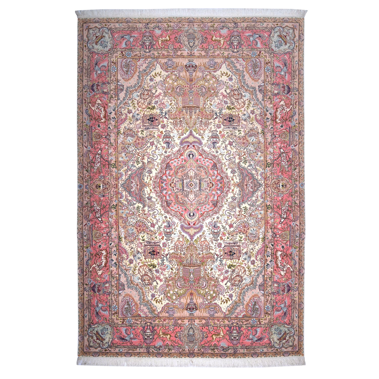 Tappeto Tabriz extrafine 60 Raj 304 x 203 cm