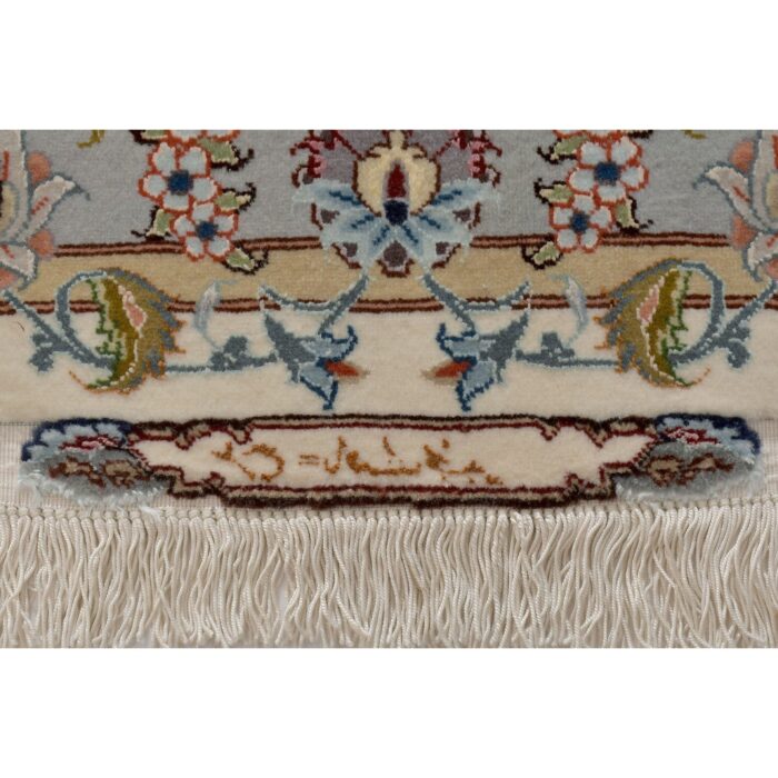 Tappeto Tabriz 50 Raj Trama in seta 403 x 300  cm