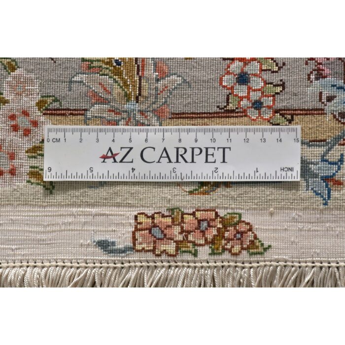 Tappeto Tabriz 50 Raj Trama in seta 403 x 300  cm